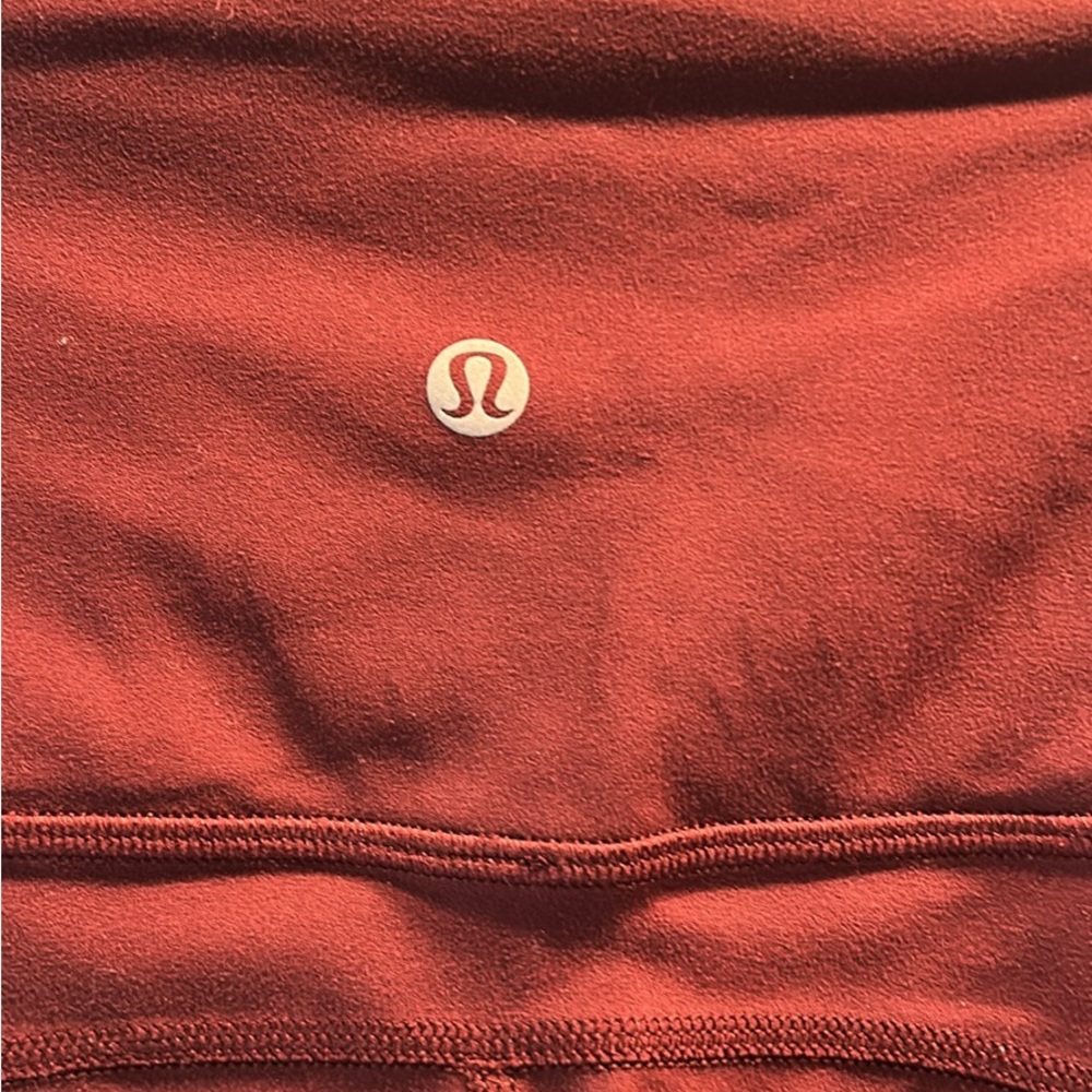 Lululemon Align Maroon flare pants